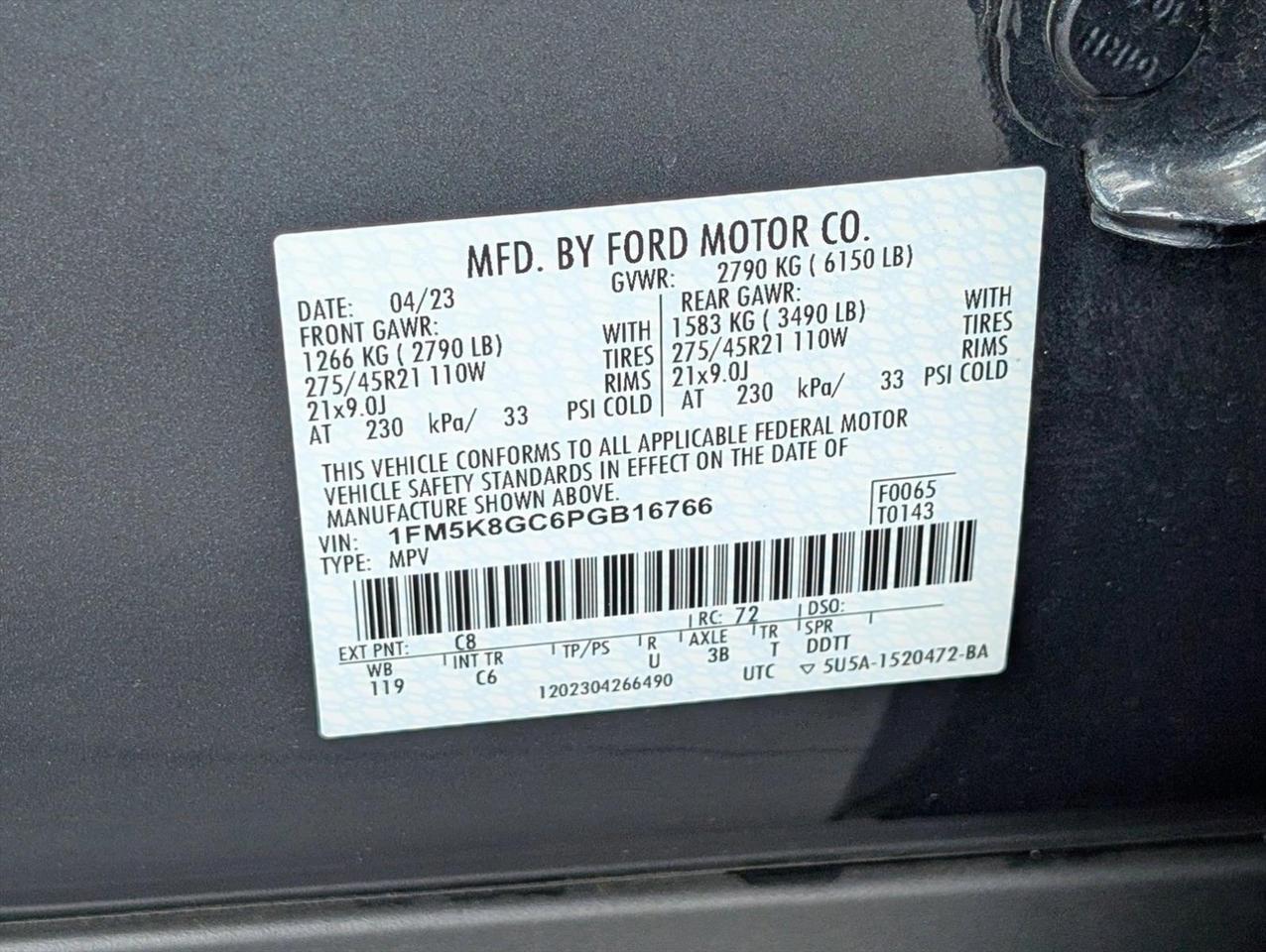 2023 Ford Explorer ST Roseville CA