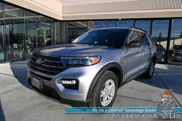 2023 Ford Explorer XLT / AWD / Auto Start / Co-Pilot 360 / Power & Heated Leather Seats / Heated Steering Wheel / Lane Departure & Blind Spot Alert / Apple CarPlay & Android Auto / 3rd Row / Seats 7 / Back Up Camera / 1-Owner