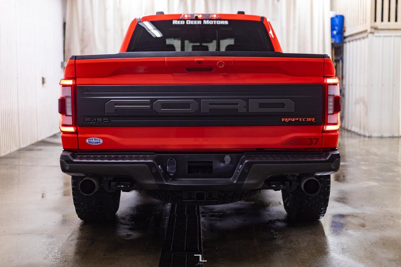 2023 Ford F-150 4x4 Super Crew Raptor Leather Roof Nav BCam Red Deer AB