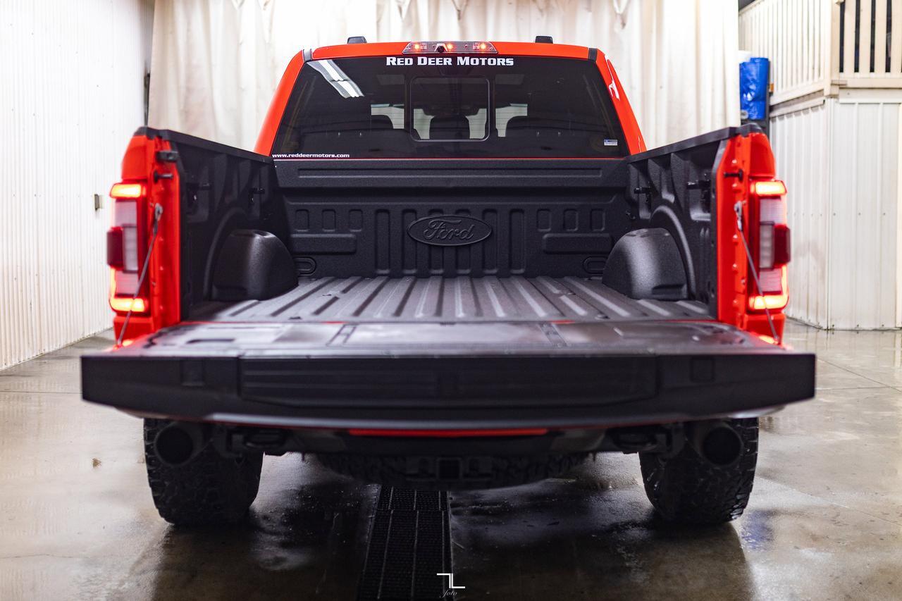2023 Ford F-150 4x4 Super Crew Raptor Leather Roof Nav BCam Red Deer AB