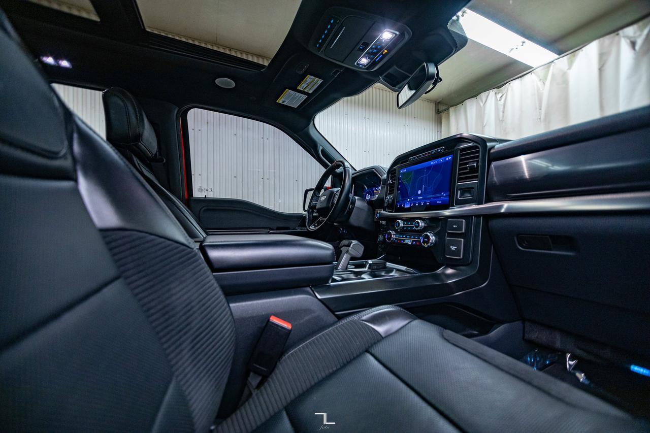 2023 Ford F-150 4x4 Super Crew Raptor Leather Roof Nav BCam Red Deer AB
