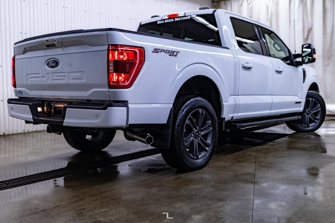 2023 Ford F-150 4x4 Super Crew XLT Sport Hybrid Nav BCam Red Deer AB
