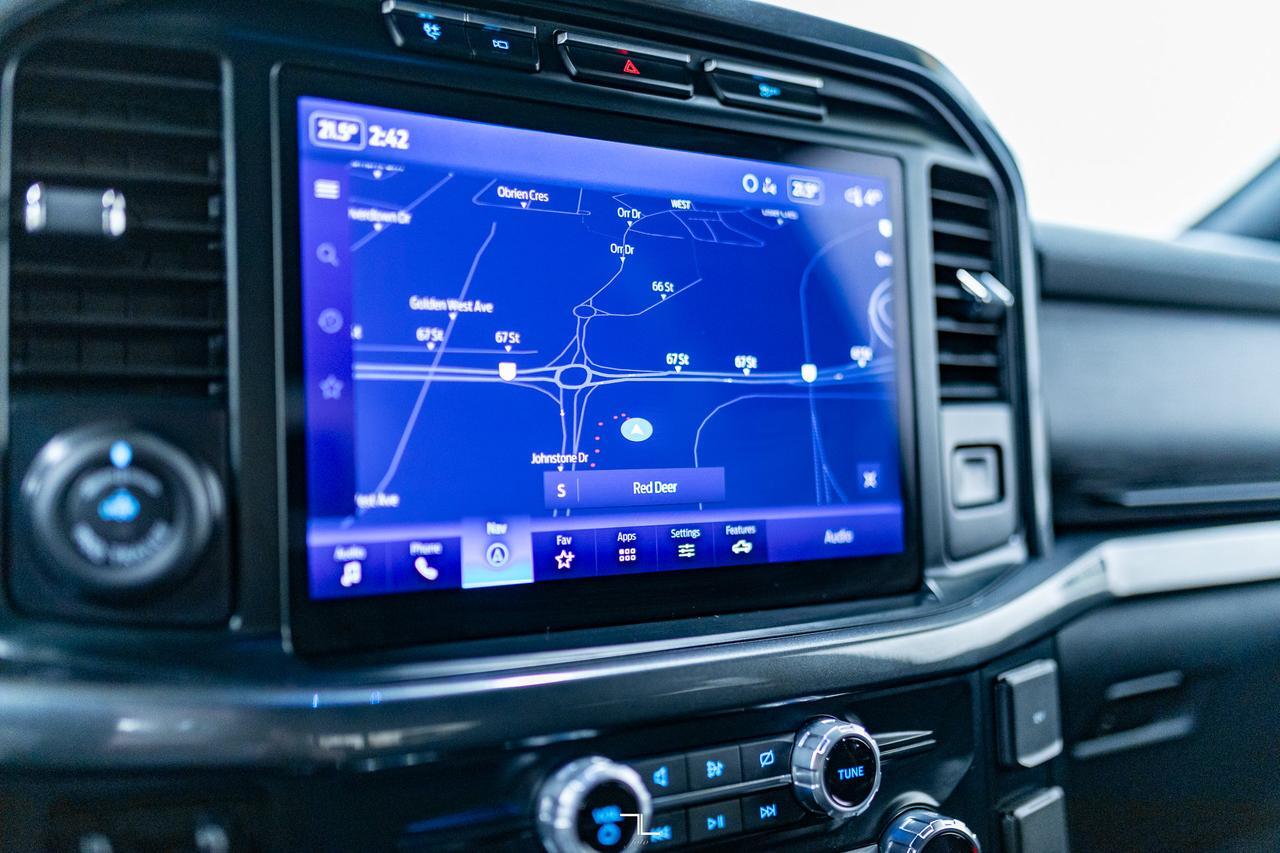 2023 Ford F-150 4x4 Super Crew XLT Sport Hybrid Nav BCam Red Deer AB