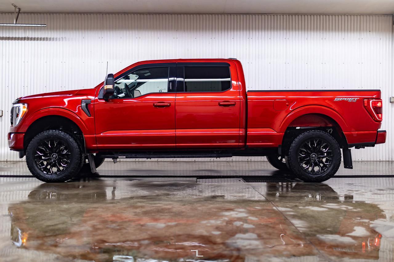 2023 Ford F-150 4x4 Super Crew XLT Sport Longbox Nav BCam Red Deer AB