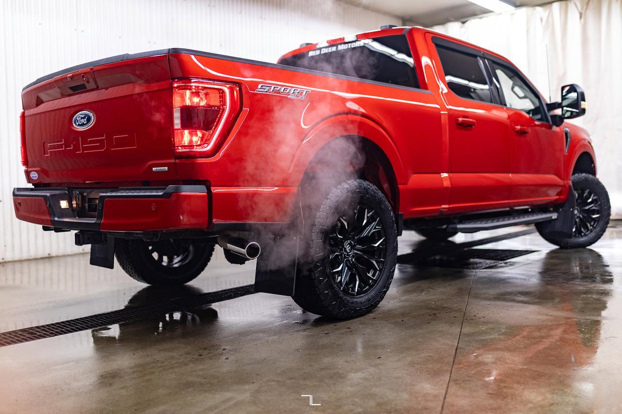 2023 Ford F-150 4x4 Super Crew XLT Sport Longbox Nav BCam Red Deer AB