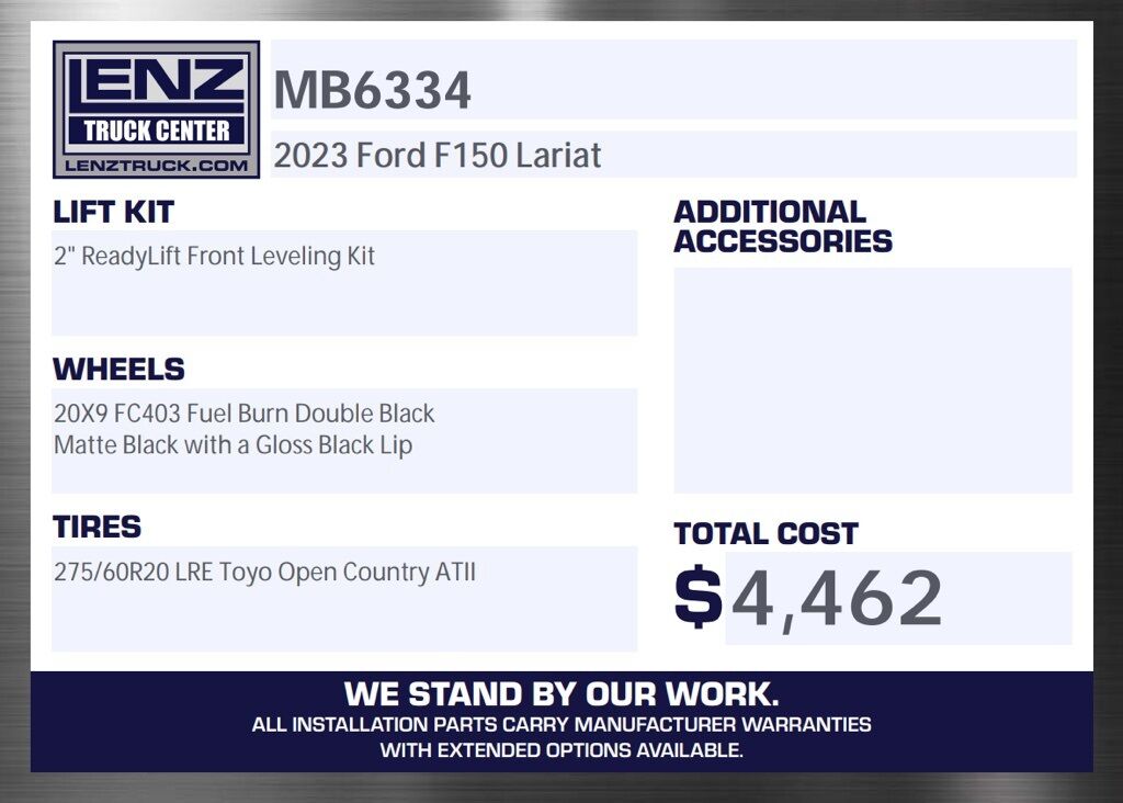 2023 Ford F-150 4x4 SuperCrew Lariat Fond du Lac WI