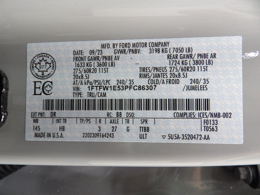 2023 Ford F-150 4x4 SuperCrew Lariat Fond du Lac WI