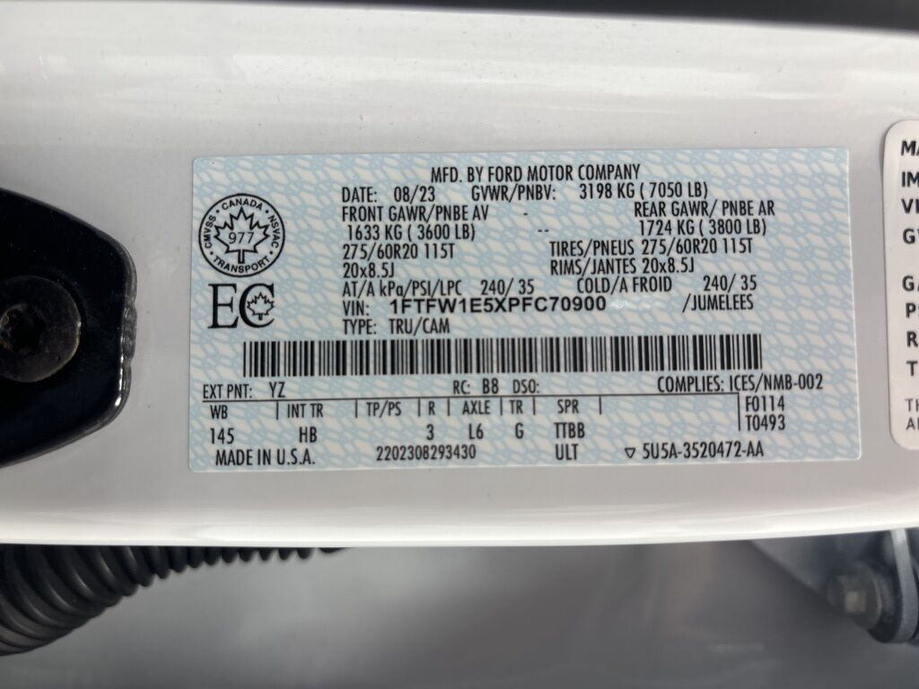2023 Ford F-150 4x4 SuperCrew Lariat Fond du Lac WI