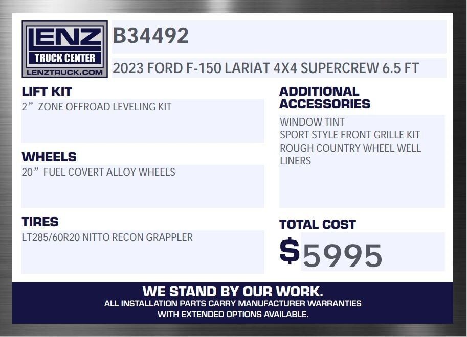 2023 Ford F-150 4x4 SuperCrew Lariat Fond du Lac WI
