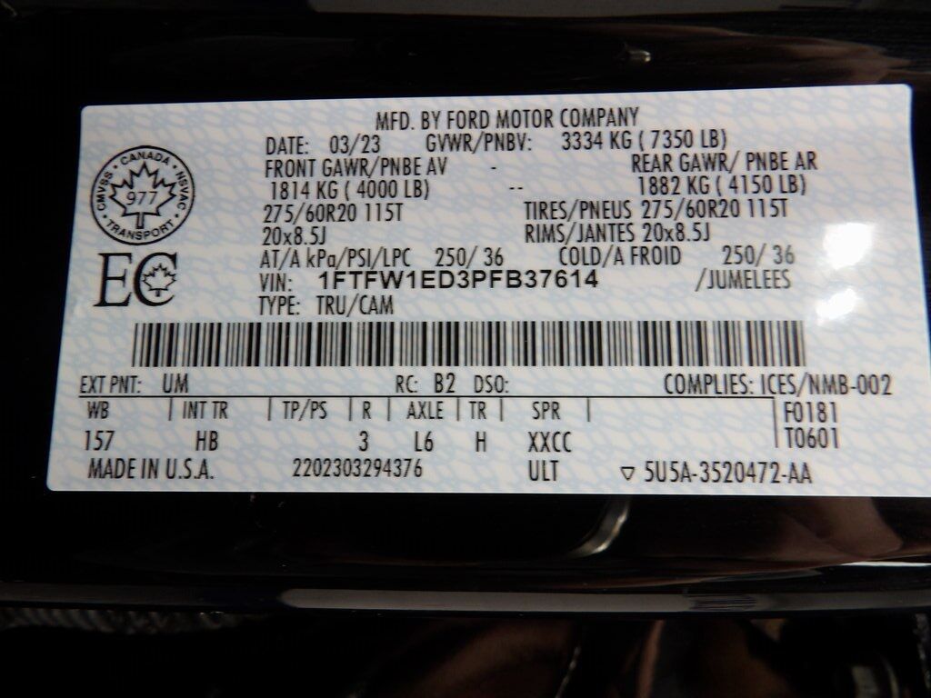 2023 Ford F-150 4x4 SuperCrew Lariat Fond du Lac WI
