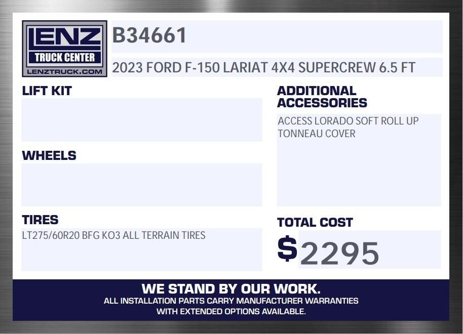 2023 Ford F-150 4x4 SuperCrew Lariat Fond du Lac WI