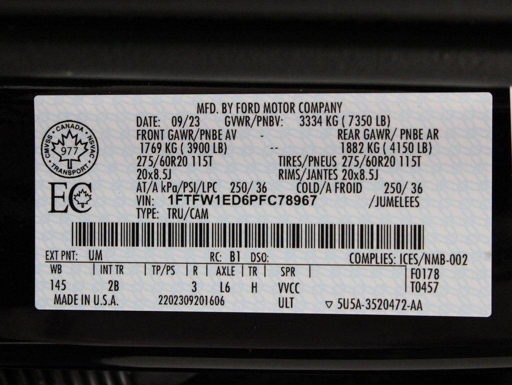 2023 Ford F-150 4x4 SuperCrew Lariat Fond du Lac WI