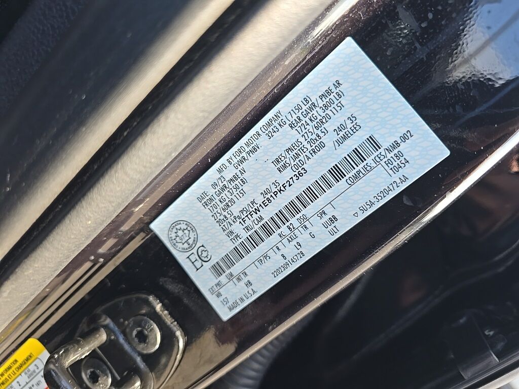 2023 Ford F-150 4x4 SuperCrew Lariat Minocqua WI