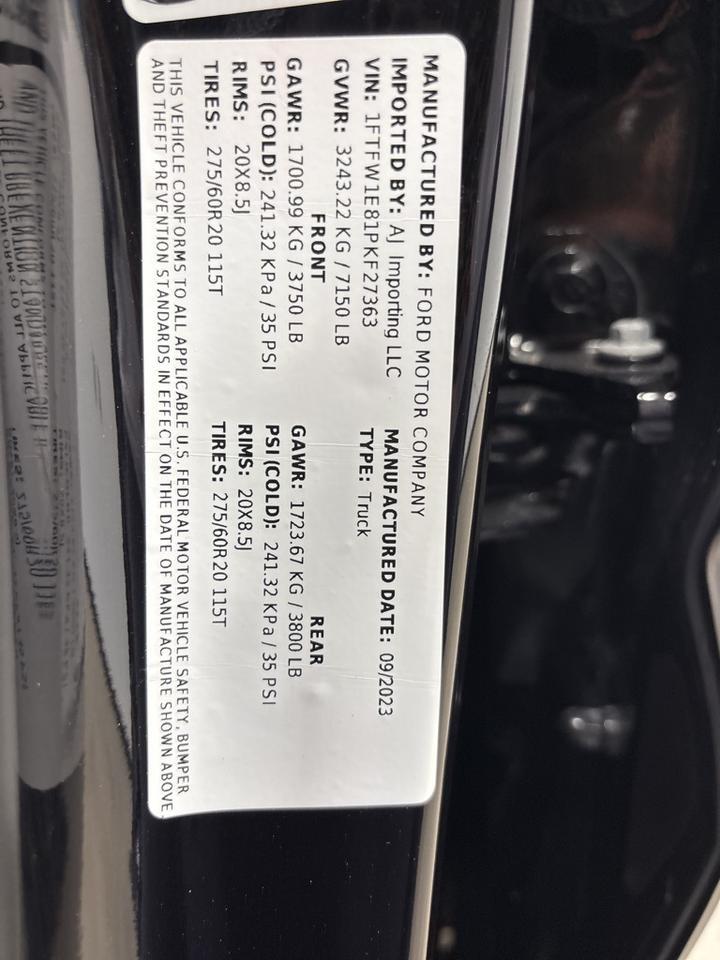 2023 Ford F-150 4x4 SuperCrew Lariat Minocqua WI