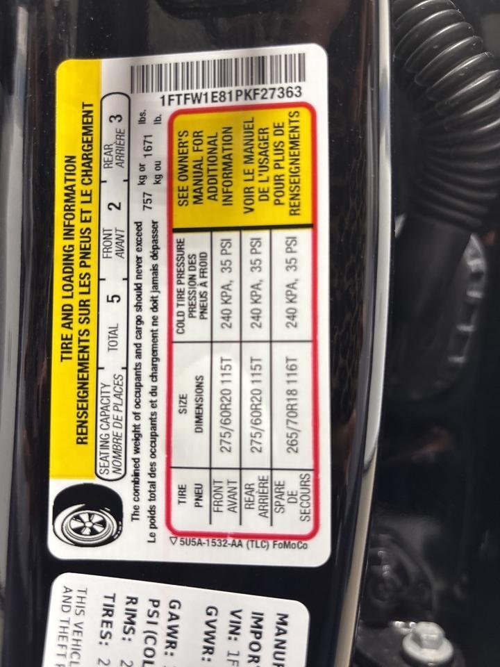 2023 Ford F-150 4x4 SuperCrew Lariat Minocqua WI