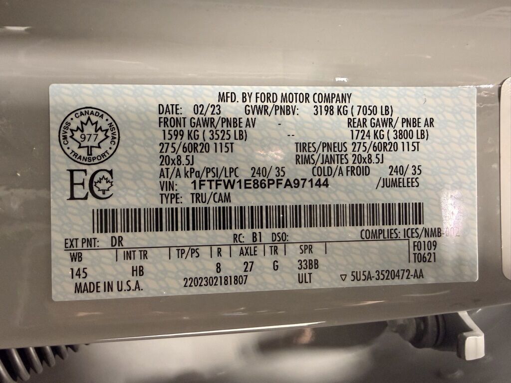 2023 Ford F-150 4x4 SuperCrew Lariat Minocqua WI