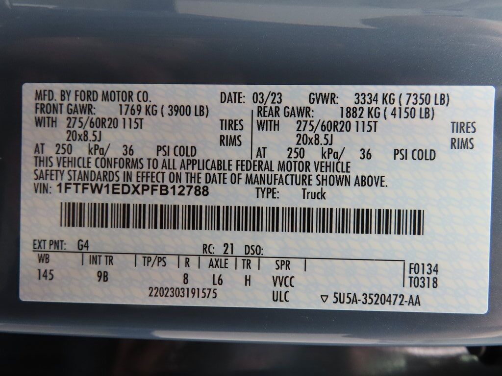 2023 Ford F-150 4x4 SuperCrew Platinum Fond du Lac WI