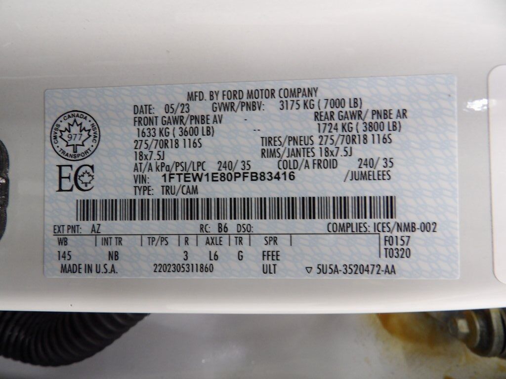 2023 Ford F-150 4x4 SuperCrew Tremor Fond du Lac WI