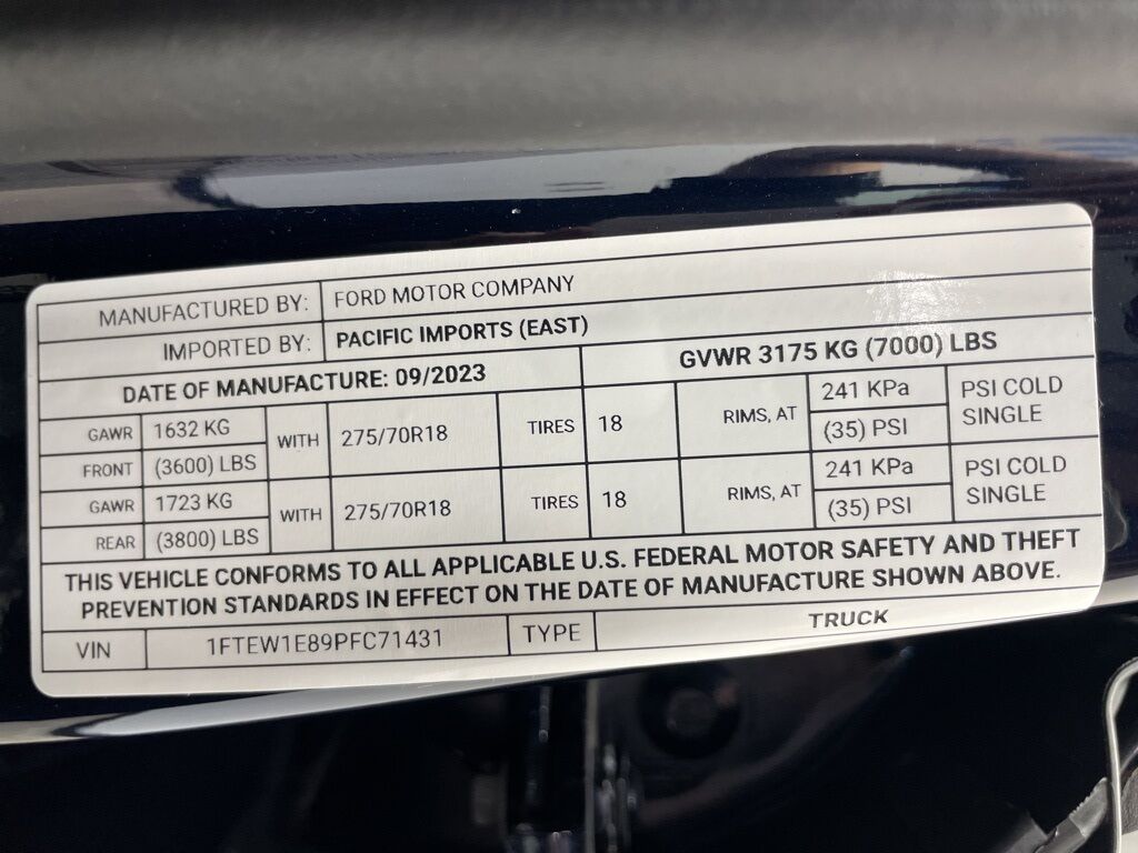 2023 Ford F-150 4x4 SuperCrew Tremor Minocqua WI