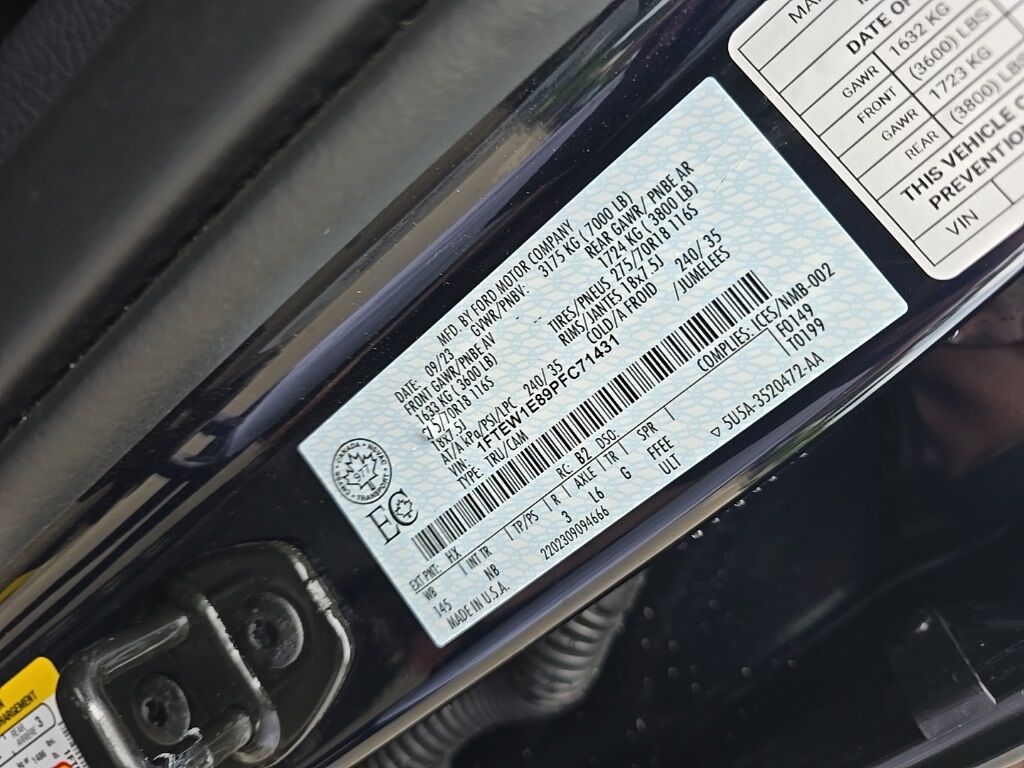 2023 Ford F-150 4x4 SuperCrew Tremor Minocqua WI