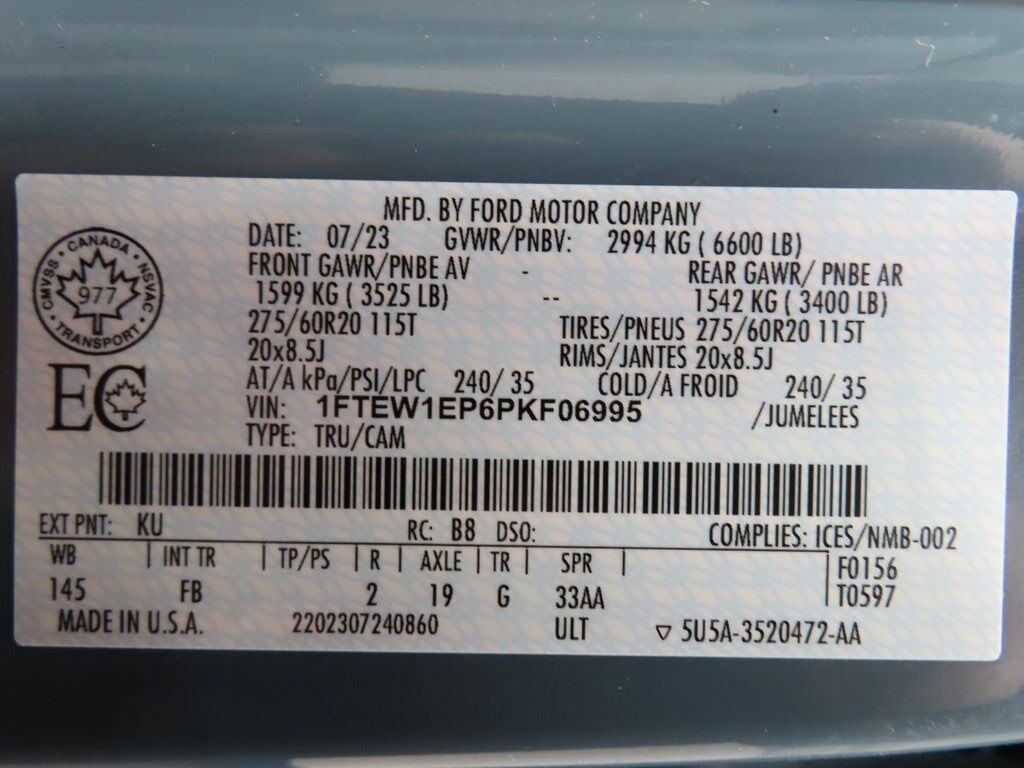 2023 Ford F-150 4x4 SuperCrew XLT Fond du Lac WI