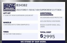 2023 Ford F-150 4x4 SuperCrew XLT Fond du Lac WI