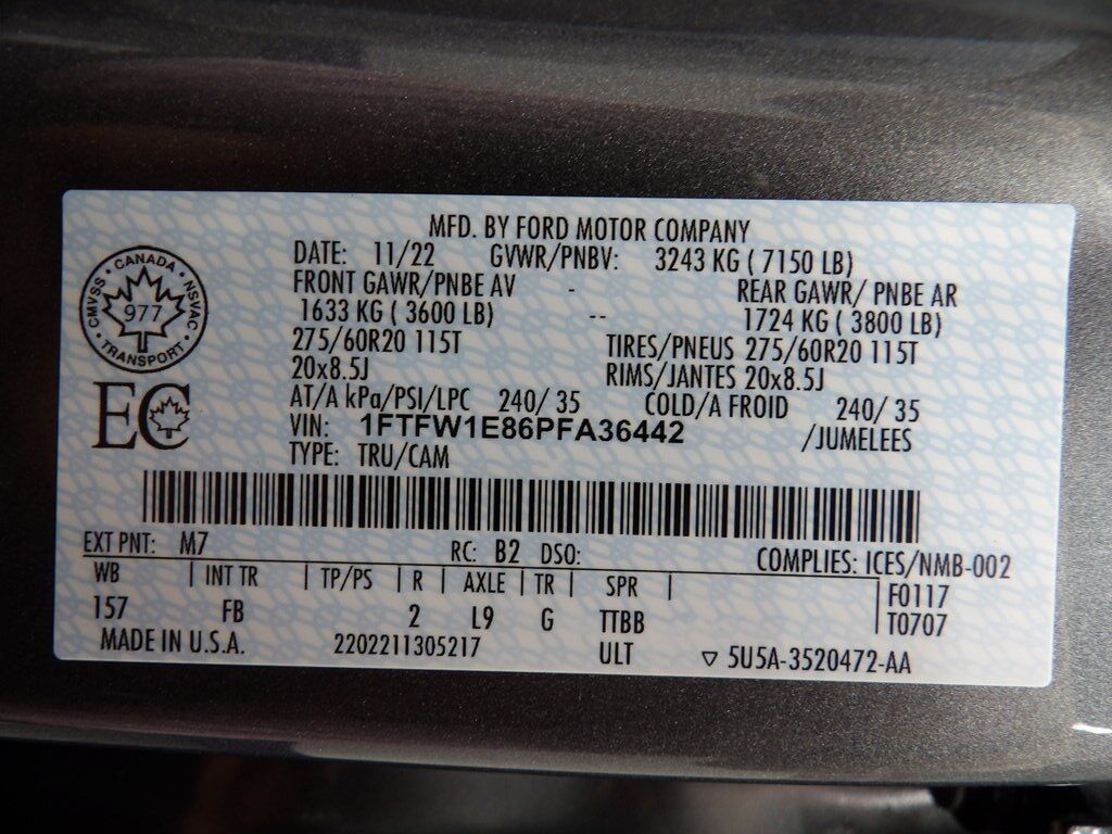 2023 Ford F-150 4x4 SuperCrew XLT Fond du Lac WI