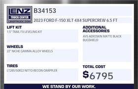 2023 Ford F-150 4x4 SuperCrew XLT Fond du Lac WI