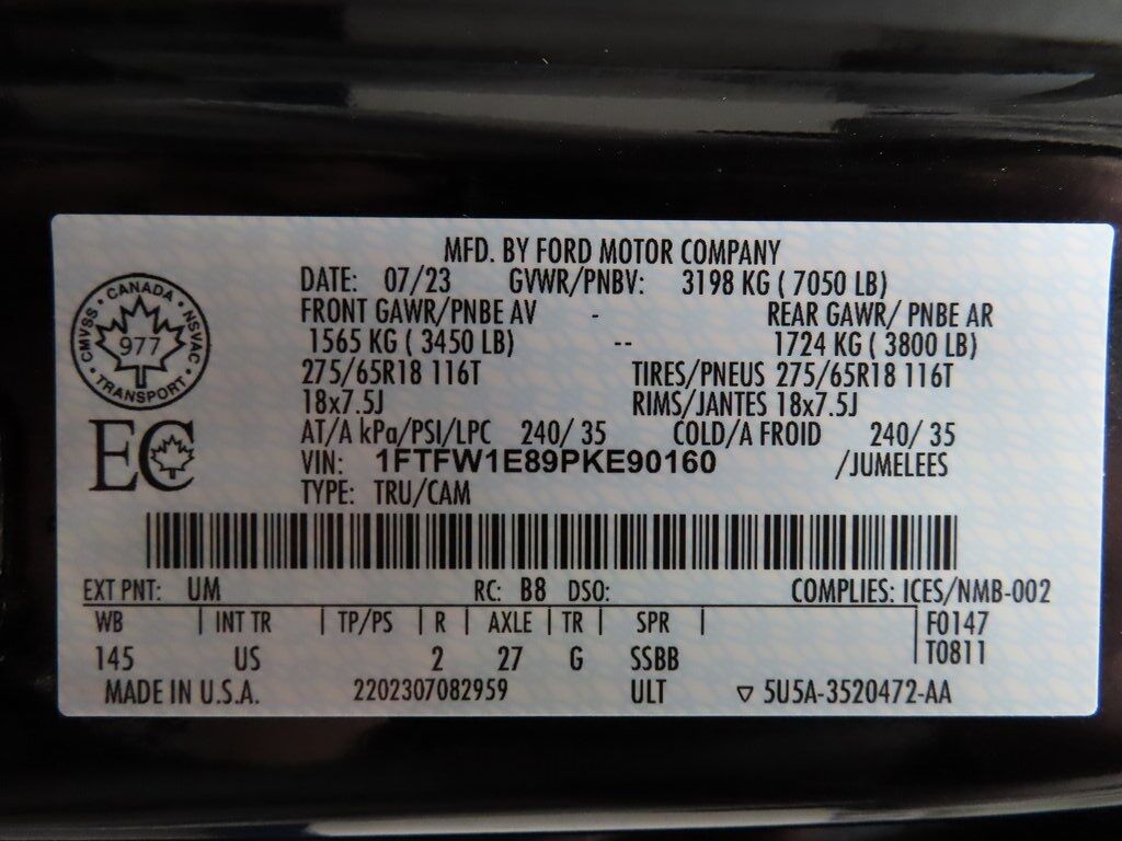 2023 Ford F-150 4x4 SuperCrew XLT Fond du Lac WI