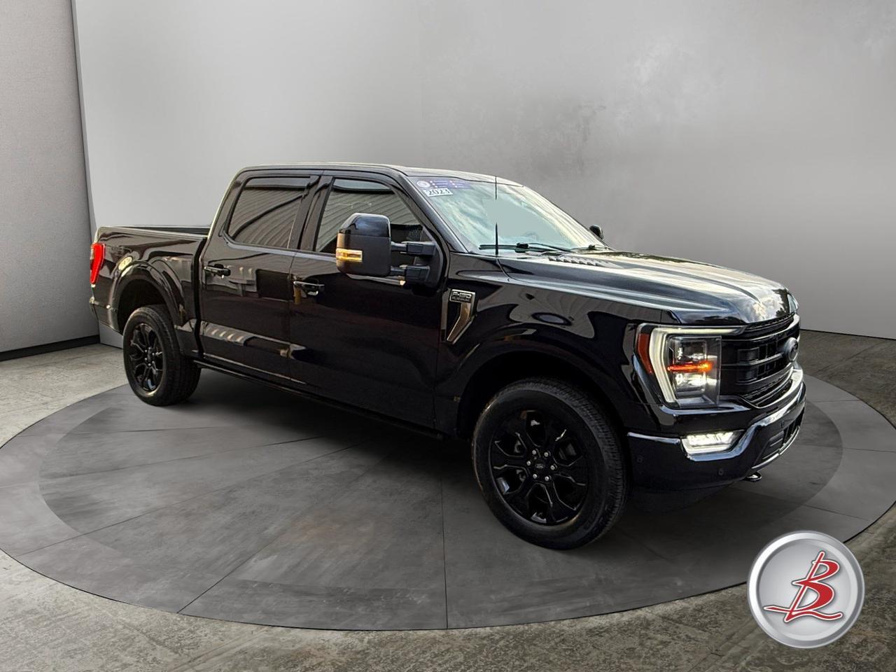 2023 Ford F-150 Crew Cab 4x4 Platinum Black Appearance 3.5 Ecoboost