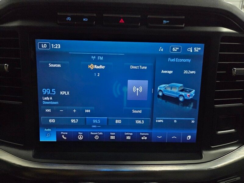 2023 Ford F-150 LARIAT 2.7L V6 12in Screen GPS Backup Camera FREE WARRANTY Arlington TX