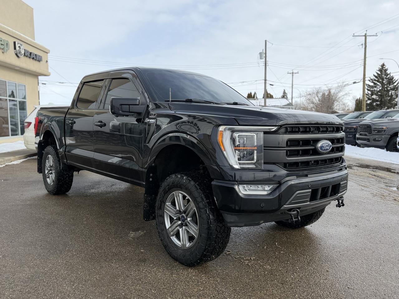 2023 Ford F-150 LARIAT l 4X4 l CREW l 6'' LIFT KIT l SUB WOOFS l BARK! BARK! Redwater AB