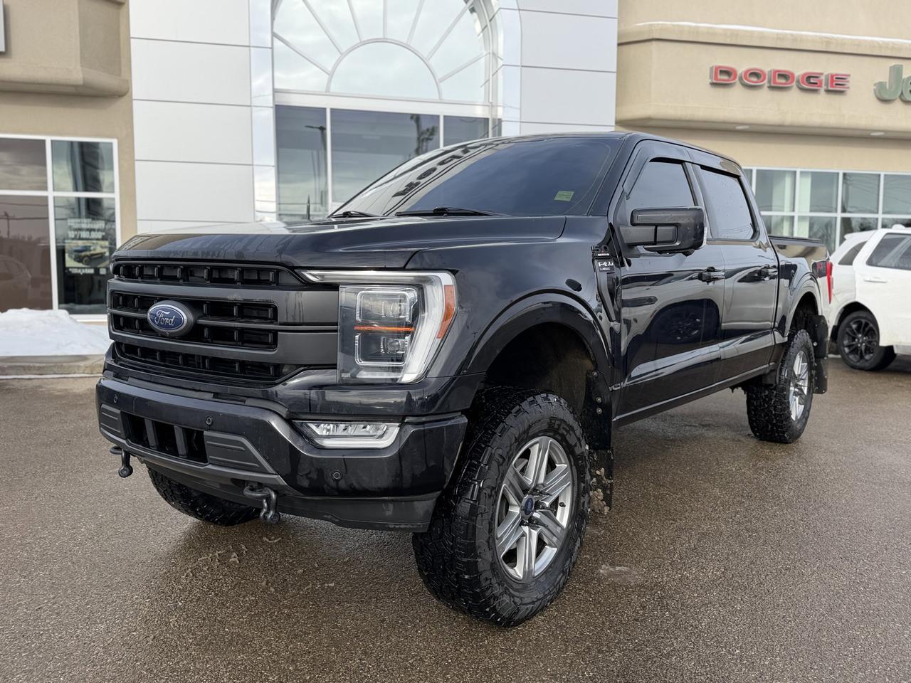 2023 Ford F-150 LARIAT l 4X4 l CREW l 6'' LIFT KIT l SUB WOOFS l BARK! BARK! Redwater AB