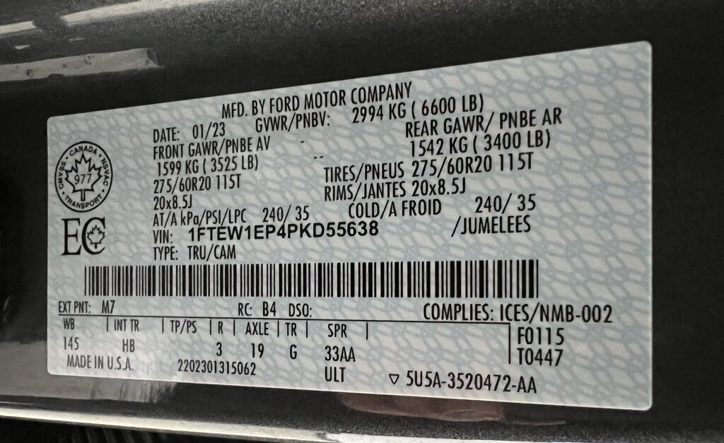 2023 Ford F-150 Lariat Highlands Ranch CO