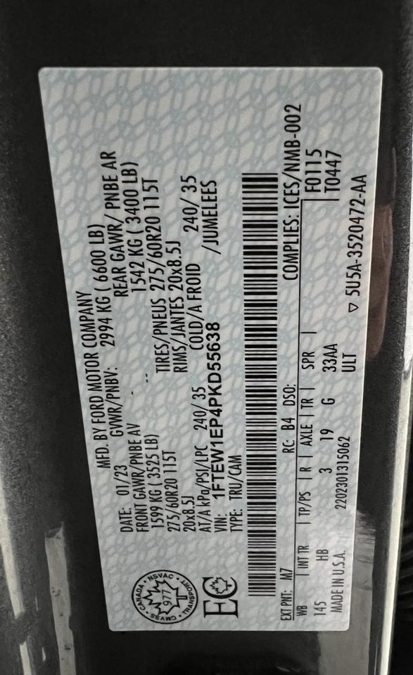 2023 Ford F-150 Lariat Highlands Ranch CO