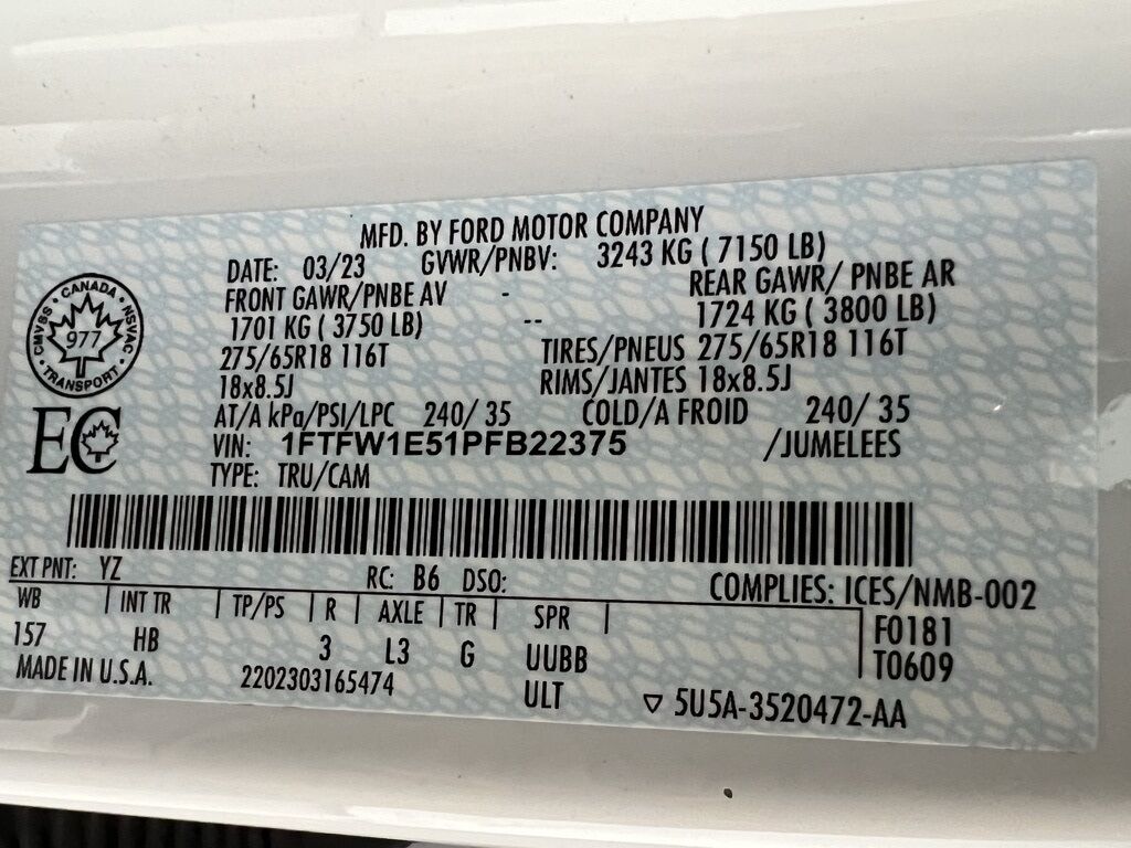 2023 Ford F-150 Lariat Highlands Ranch CO