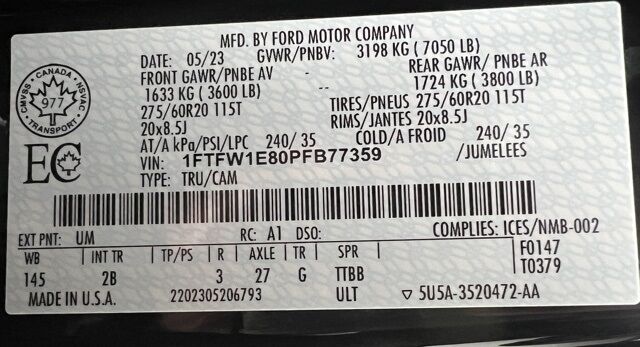 2023 Ford F-150 Lariat Highlands Ranch CO