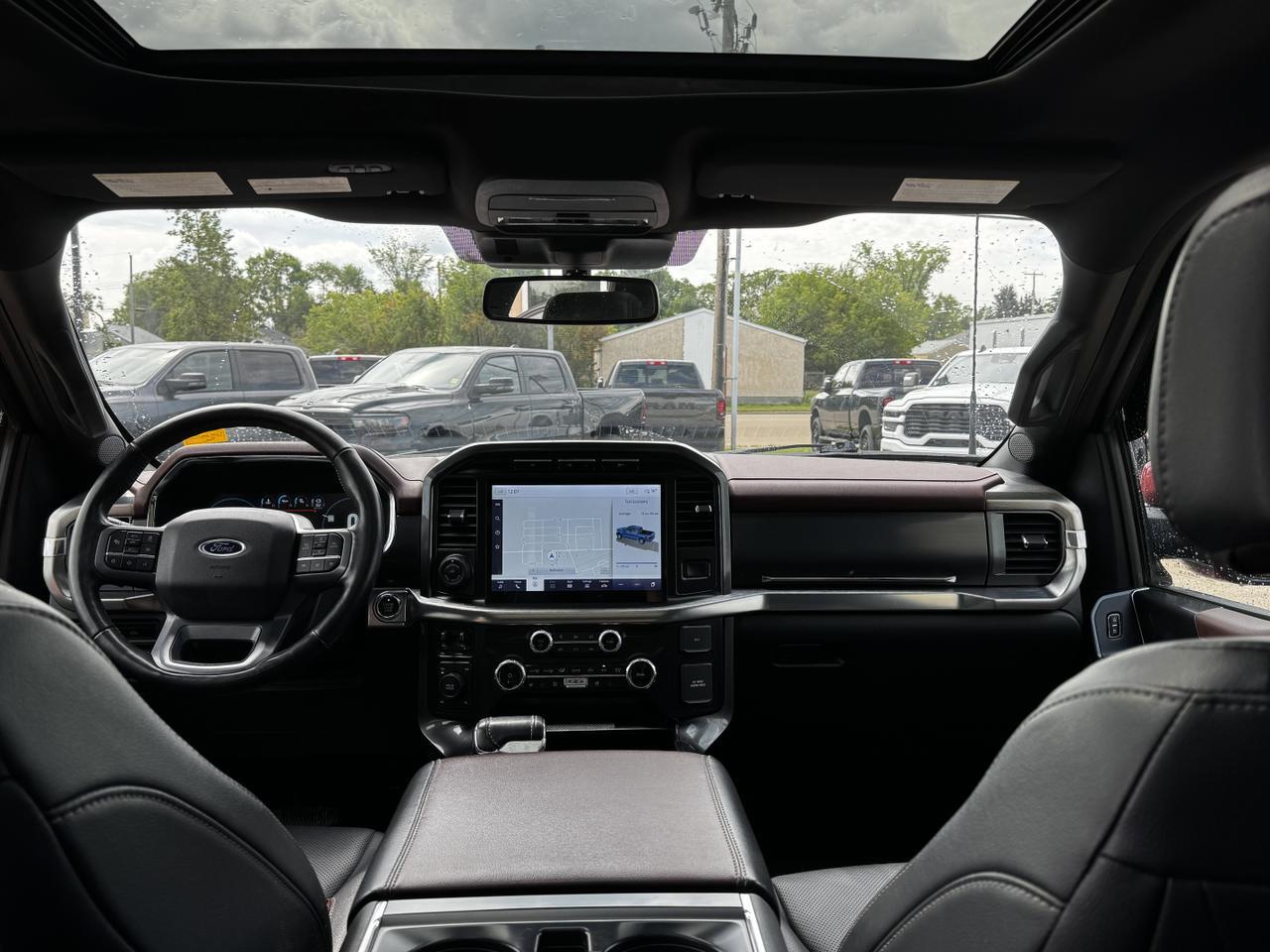 2023 Ford F-150 Lariat Sport Crew Cab 4WD | V6 Twin Turbo | Leather | Pano Sunroof | NAV Redwater AB