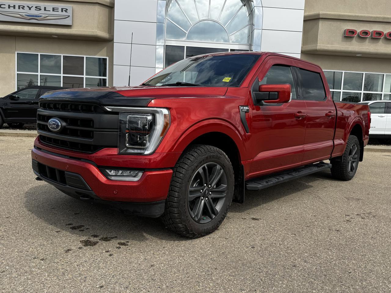 2023 Ford F-150 Lariat Sport Crew Cab 4WD | V6 Twin Turbo | Leather | Pano Sunroof | NAV Redwater AB