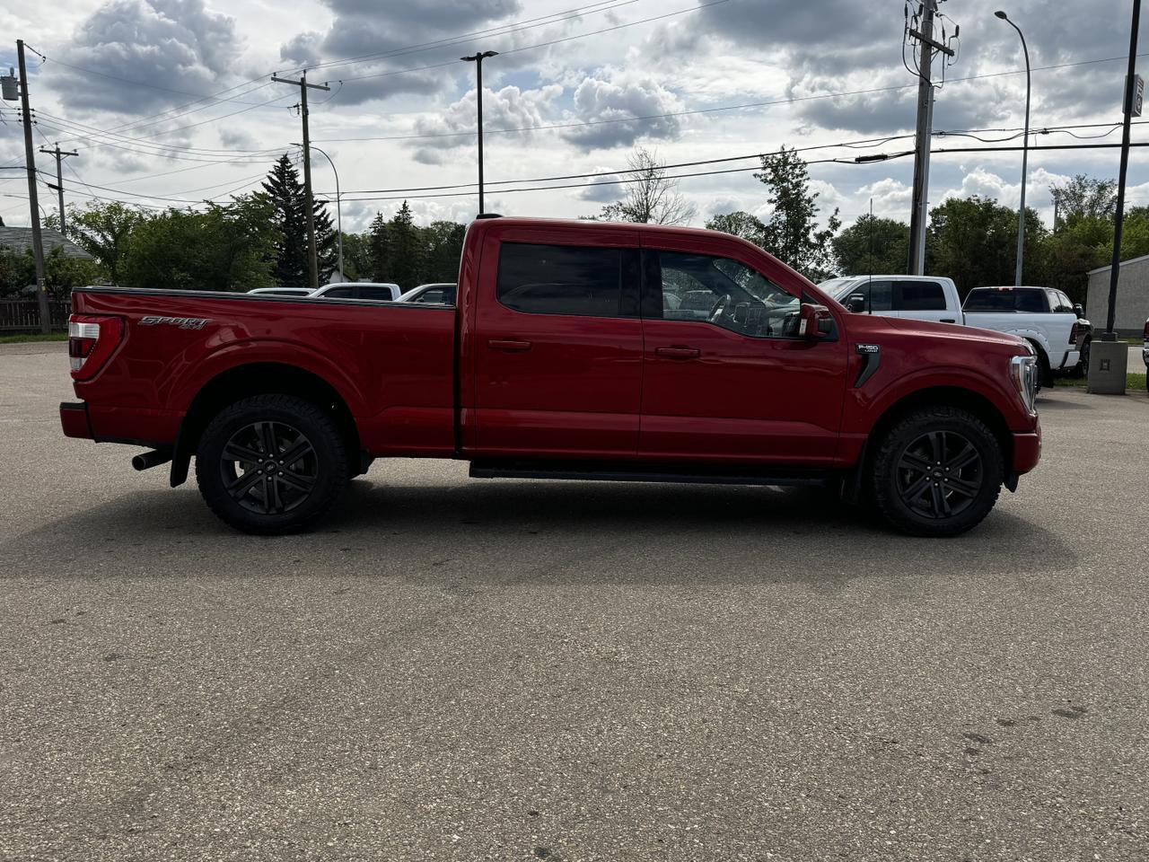 2023 Ford F-150 Lariat Sport Crew Cab 4WD | V6 Twin Turbo | Leather | Pano Sunroof | NAV Redwater AB