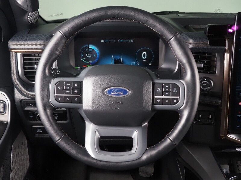 2023 Ford F-150 Lightning LARIAT 4WD Extended Range *NAVIGATION, BLUE CRUISE, SAFETY ALERTS, 360 VIEW CAMERAS, TWIN PANEL MOONROOF, LEATHER, CLIMATE SEATS, HEATED STEERING, TOW TECH PKG, BANG & OLUFSEN, WIRELESS CHARGING, ANDROID & APPLE Round Rock TX