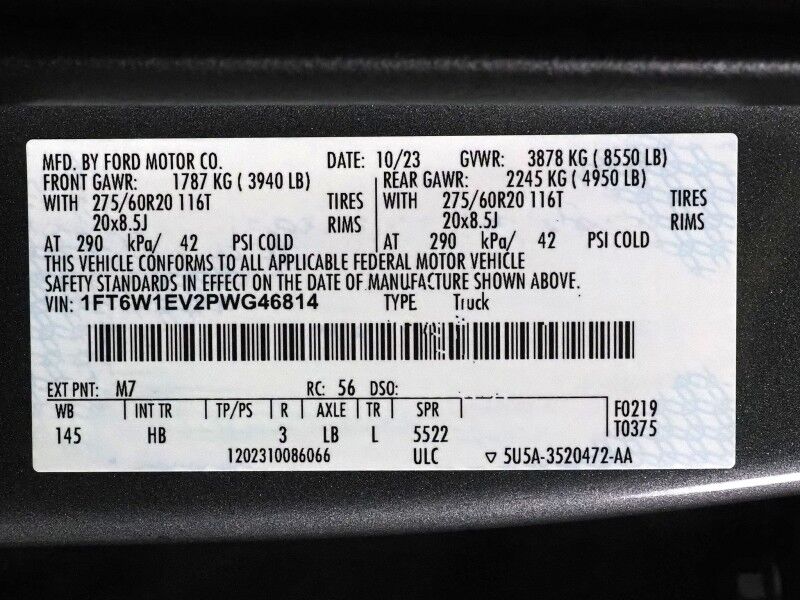 2023 Ford F-150 Lightning LARIAT 4WD Extended Range *NAVIGATION, BLUE CRUISE, SAFETY ALERTS, 360 VIEW CAMERAS, TWIN PANEL MOONROOF, LEATHER, CLIMATE SEATS, HEATED STEERING, TOW TECH PKG, BANG & OLUFSEN, WIRELESS CHARGING, ANDROID & APPLE Round Rock TX