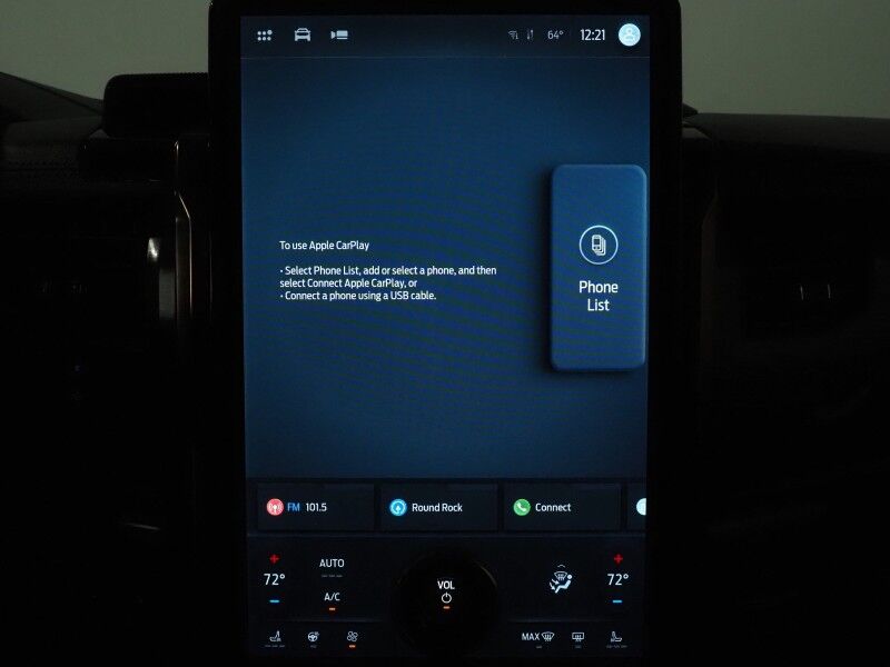 2023 Ford F-150 Lightning LARIAT 4WD Extended Range *NAVIGATION, BLUE CRUISE, SAFETY ALERTS, 360 VIEW CAMERAS, TWIN PANEL MOONROOF, LEATHER, CLIMATE SEATS, HEATED STEERING, TOW TECH PKG, BANG & OLUFSEN, WIRELESS CHARGING, ANDROID & APPLE Round Rock TX