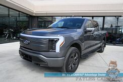 2023_Ford_F-150 Lightning_Lariat / 4X4 / Crew Cab / Max Trailer Pkg / Power & Heated Leather Seats / Heated Steering Wheel / Navigation / B&O Speakers / 360 Camera / Lane Departure & Blind Spot Alert / 240 Mile Range / 1-Owner_ Anchorage AK
