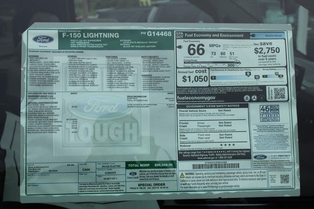 2023 Ford F-150 Lightning Platinum Washington MO