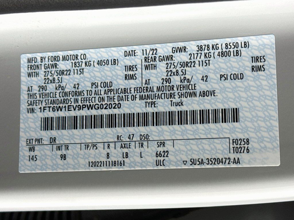 2023 Ford F-150 Lightning Platinum Willowbrook IL