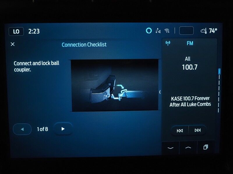 2023 Ford F-150 Lightning XLT 4WD *NAVIGATION, BLIND SPOT ALERT, LANE KEEP ASSIST, COLLISION ALERT w/BRAKING, 360 VIEW CAMERAS, COLOR TOUCHSCREEN, HEATED SEATS, LED HEADLIGHTS, BED LINER, SIDE STEPS, ALLOY WHEELS, ANDROID & APPLE Round Rock TX