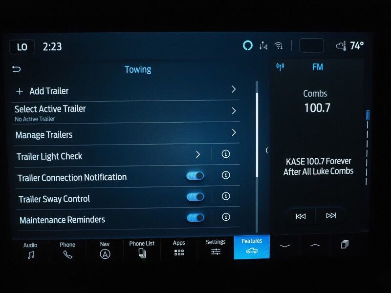 2023 Ford F-150 Lightning XLT 4WD *NAVIGATION, BLIND SPOT ALERT, LANE KEEP ASSIST, COLLISION ALERT w/BRAKING, 360 VIEW CAMERAS, COLOR TOUCHSCREEN, HEATED SEATS, LED HEADLIGHTS, BED LINER, SIDE STEPS, ALLOY WHEELS, ANDROID & APPLE Round Rock TX