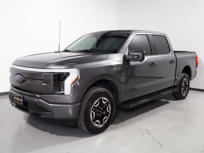 2023 Ford F-150 Lightning XLT 4WD *NAVIGATION, BLIND SPOT ALERT, LANE KEEP ASSIST, COLLISION ALERT w/BRAKING, 360 VIEW CAMERAS, COLOR TOUCHSCREEN, HEATED SEATS, LED HEADLIGHTS, BED LINER, SIDE STEPS, ALLOY WHEELS, ANDROID & APPLE Round Rock TX