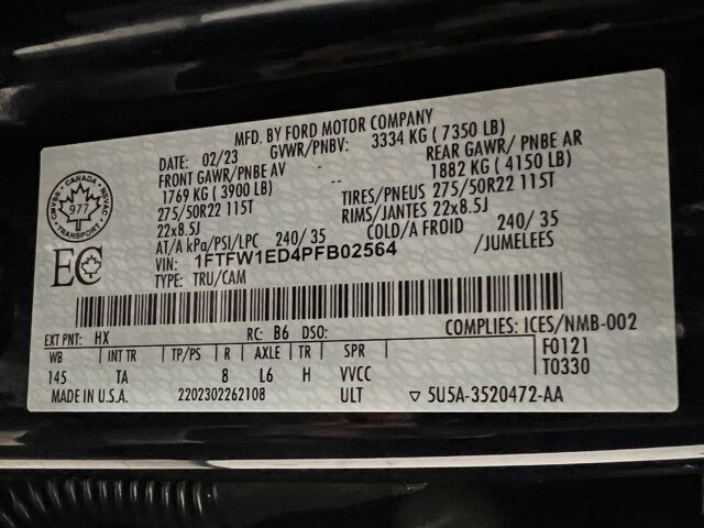 2023 Ford F-150 Limited Highlands Ranch CO